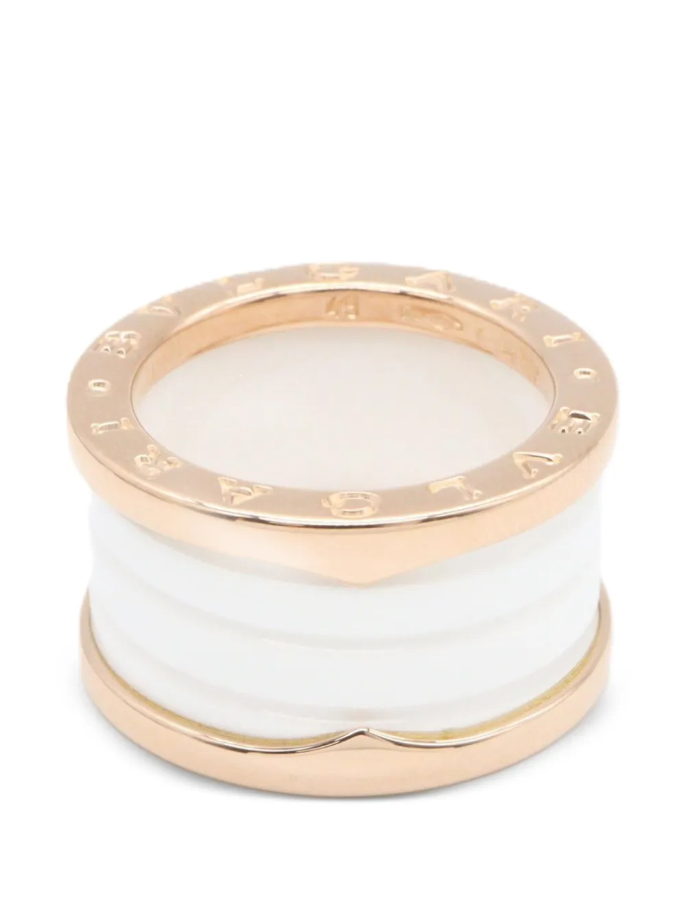 Bvlgari Pre-Owned 2010s B-zero1 B ring - Rosa