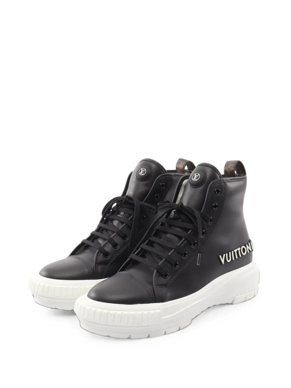 Louis Vuitton Pre-Owned 2022 LV Squad high-top sneakers - Schwarz