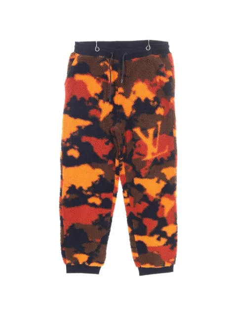 Louis Vuitton Pre-Owned 2010s camouflage track pants