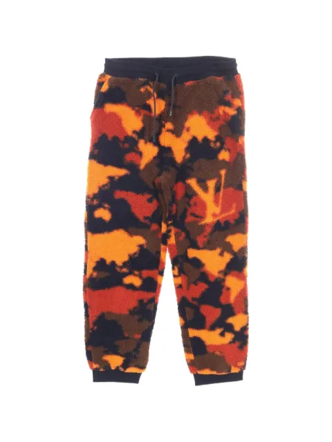 Louis Vuitton Pre-Owned 2010s camouflage track pants