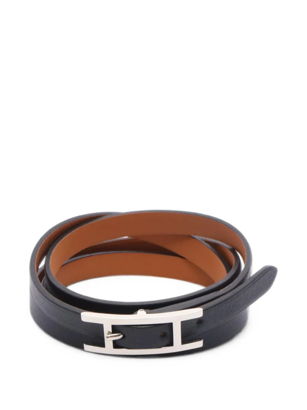 Hermès Pre-Owned 2014 Be Api reversible bracelet - Schwarz