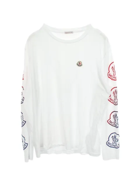 Moncler 2010s logo-print long-sleeve T-shirt