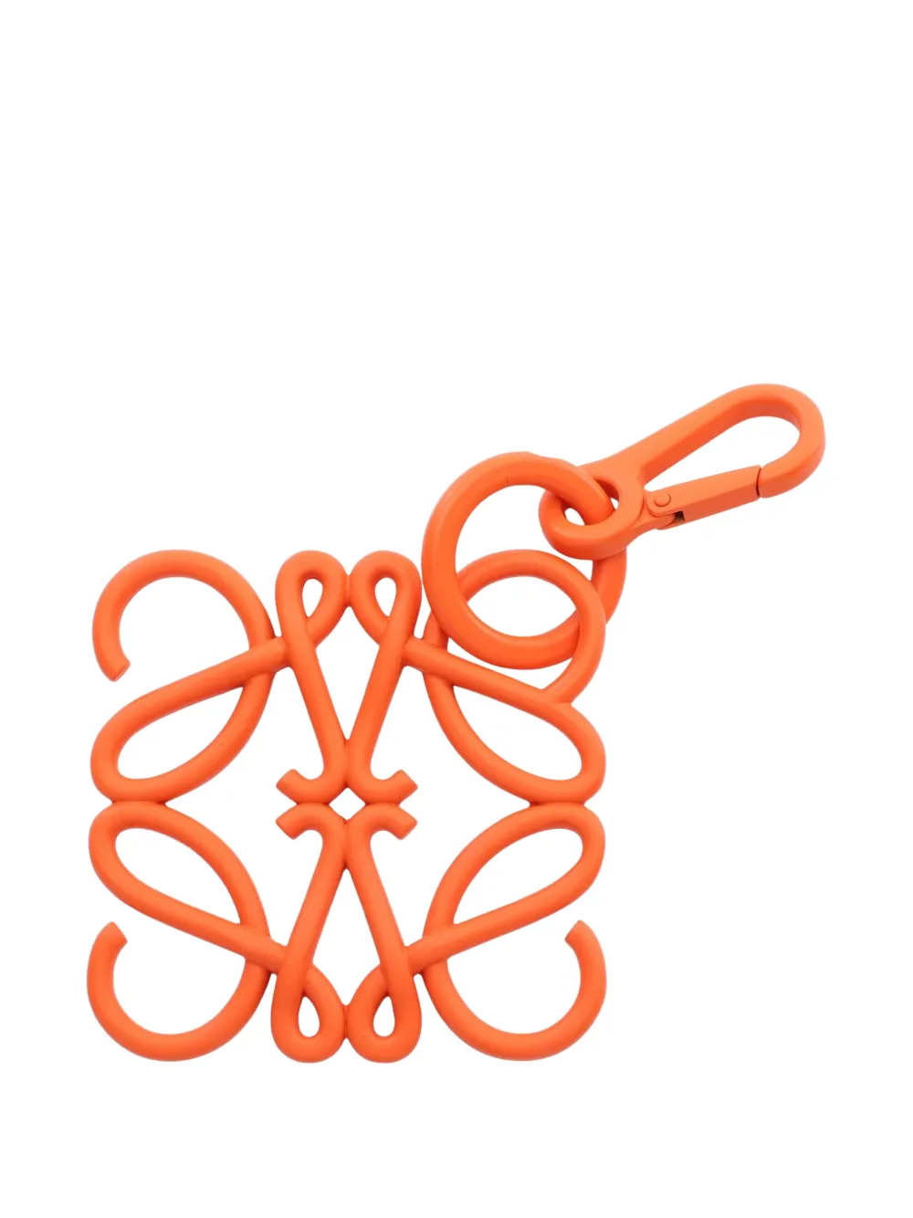 Loewe Pre-Owned 2010s Anagram bag charm - Orange