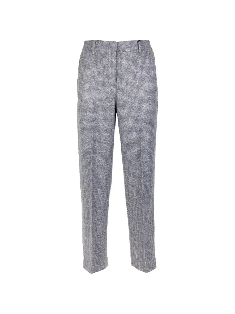 Seventy marl-effect straight-leg trousers