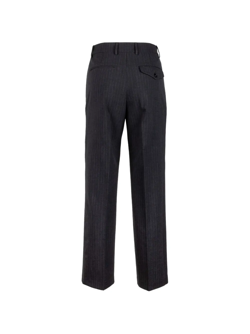 Seventy pinstripe-pattern tailored trousers Grijs