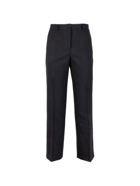 Seventy pinstripe-pattern tailored trousers