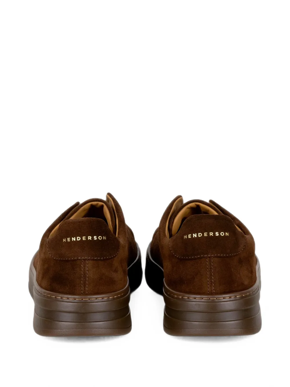 Henderson Baracco suede slip-on sneakers Bruin