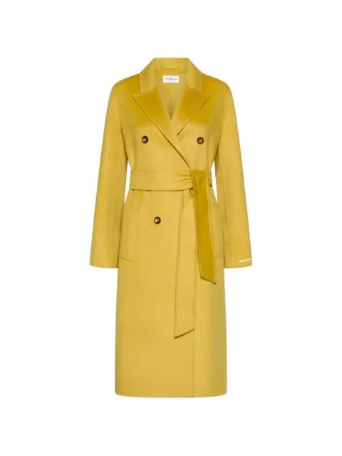 Marella double-breasted belted coat