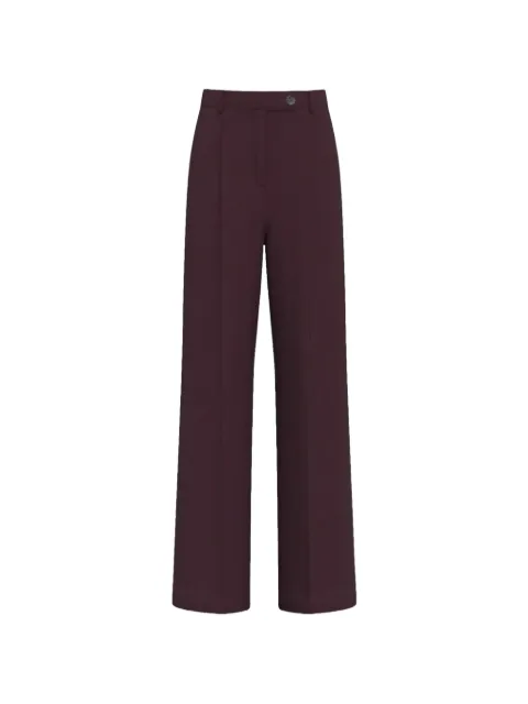 Marella pantalones rectos con pinzas