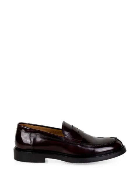 FRANCO FEDELE polished leather loafers