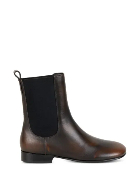 Bibi Lou burnished calf leather boots