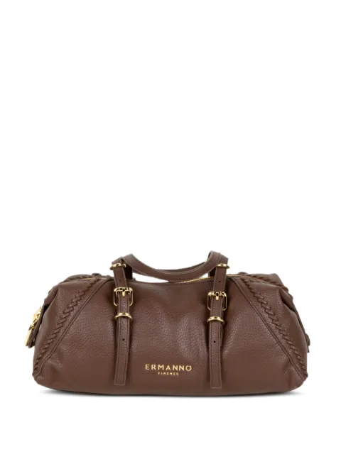 Ermanno Scervino braided-trim buckled tote bag