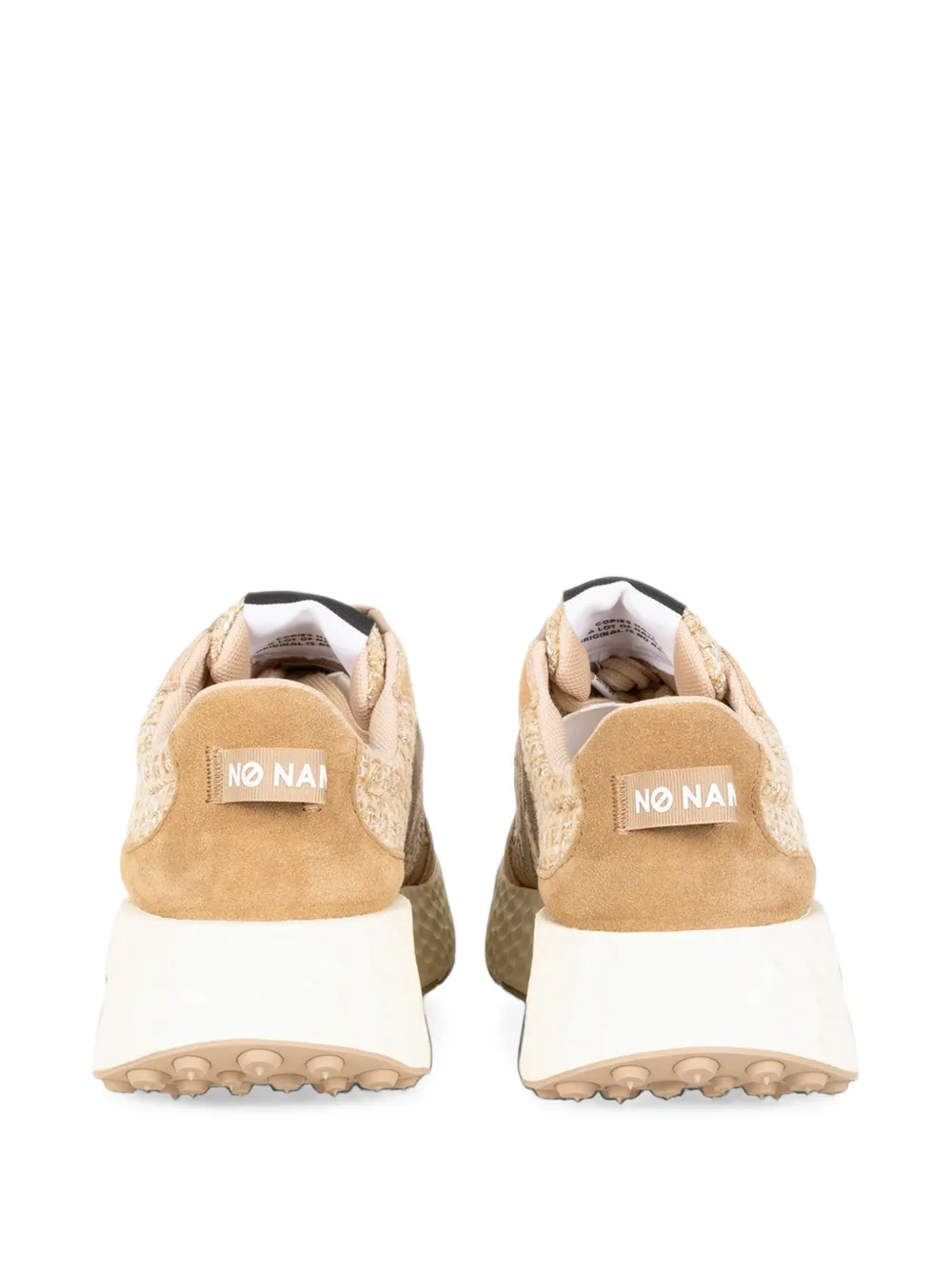 No Name Carter suede sneakers Beige