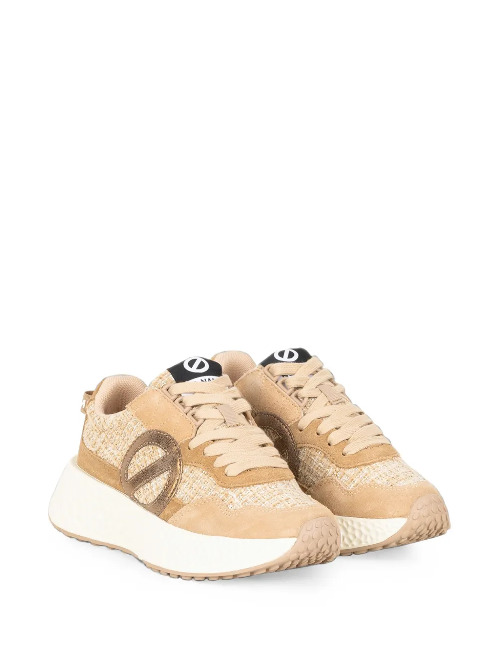 No Name Carter suede sneakers Beige