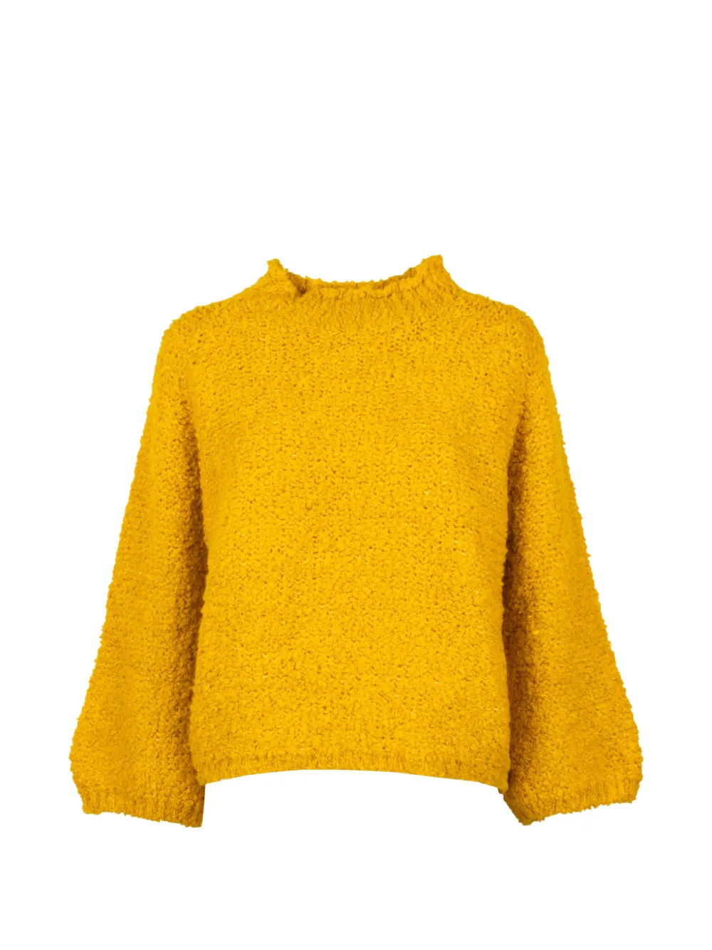 Vicario Cinque bouclé-knit funnel-neck sweater