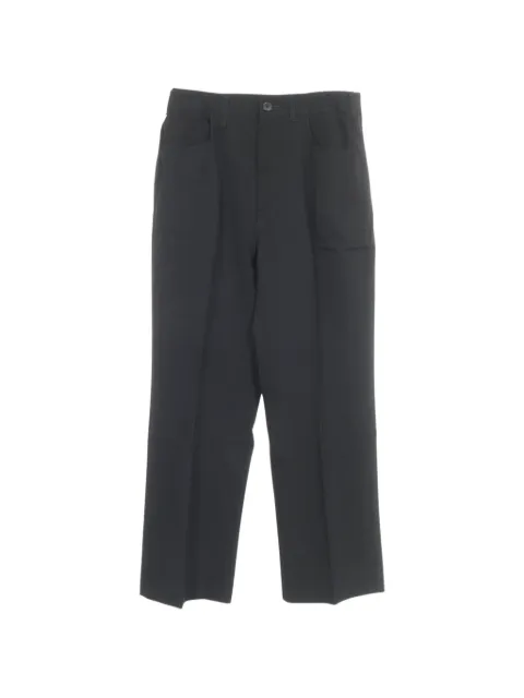 Balenciaga Pre-Owned bukser med knapper og lige pasform fra 2010'erne