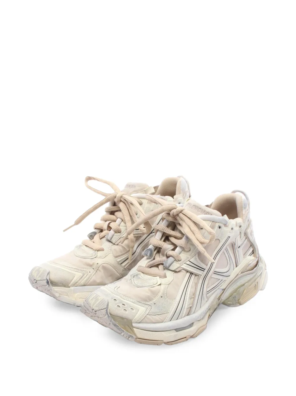 Balenciaga Pre-Owned baskets Runner (années 2010) - Blanc Balenciaga Pre-Owned baskets Runner (années 2010) - Blanc