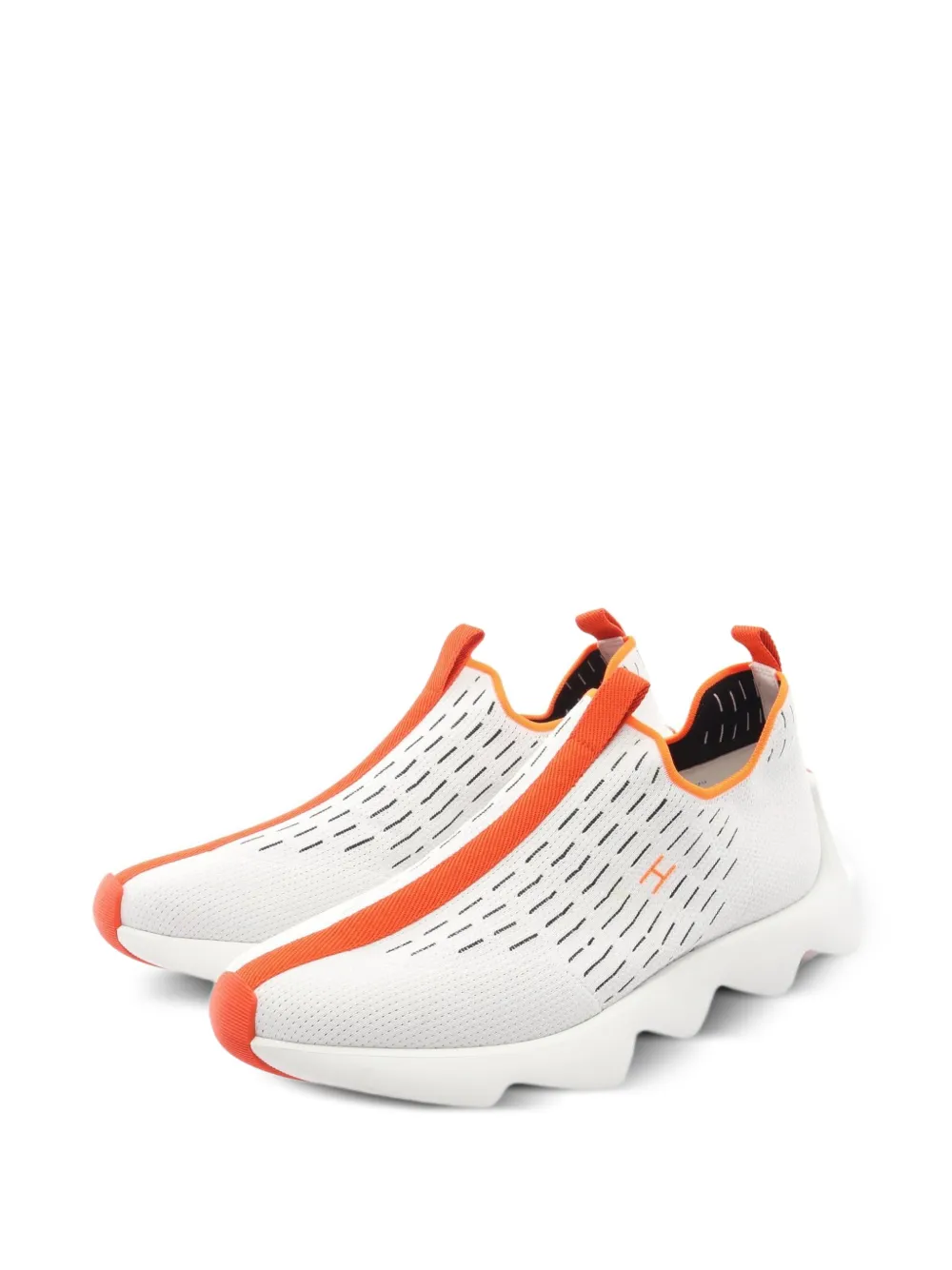 Hermès Pre-Owned 2010s Eclair slip-on sneakers - Weiß