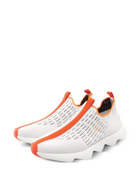 Hermès Pre-Owned 2010s Eclair slip-on sneakers