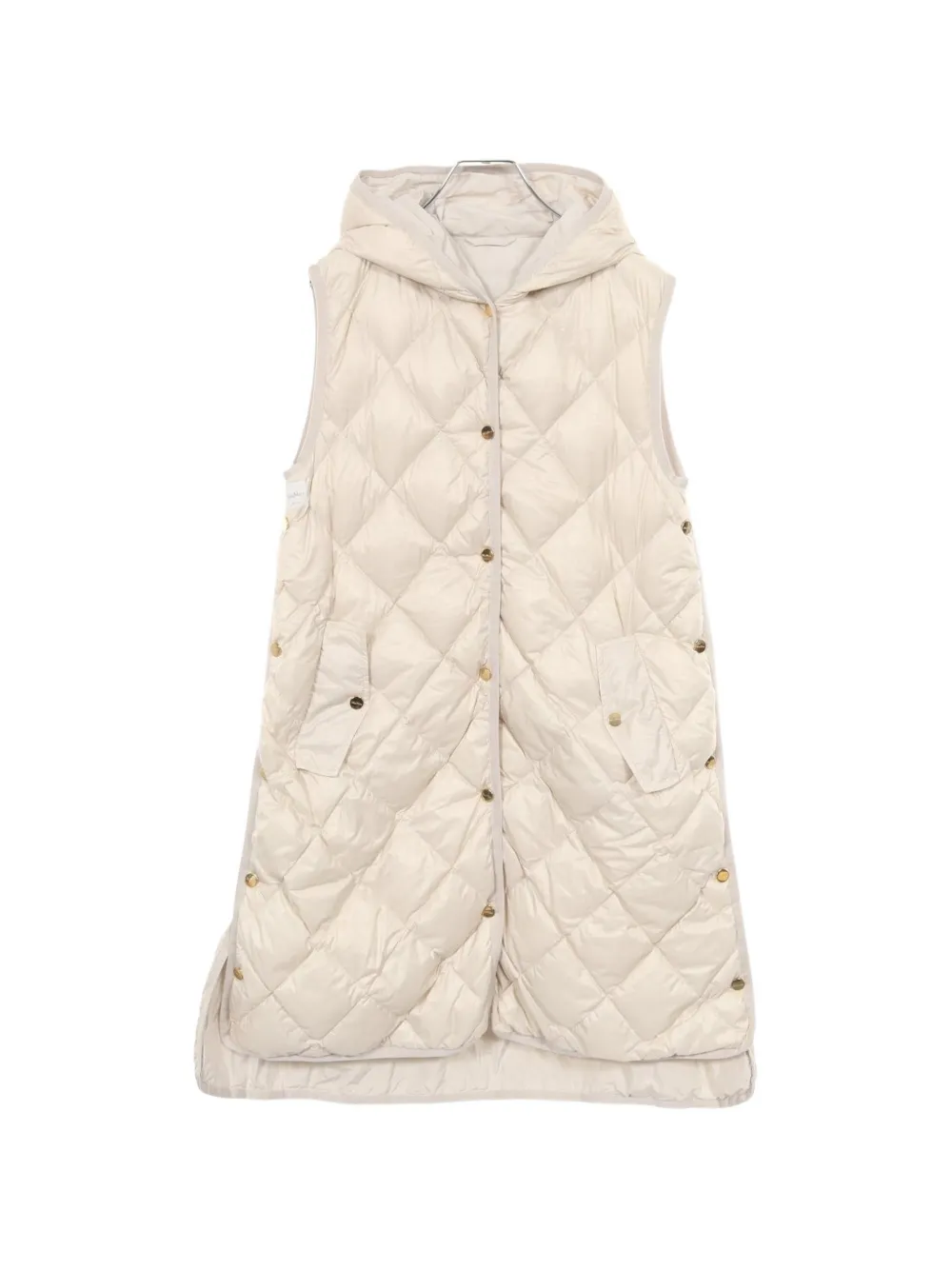 Max Mara 2010s The Cube quilted gilet - Toni neutri