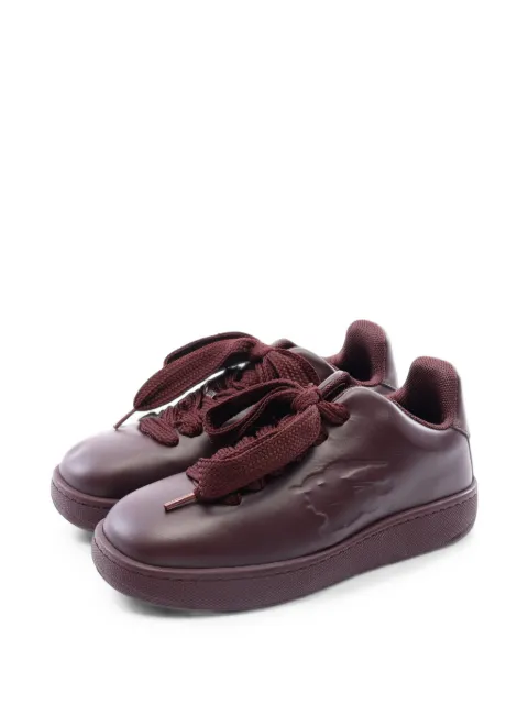 Burberry Pre-Owned 2010s Equestrian Knight leather sneakers