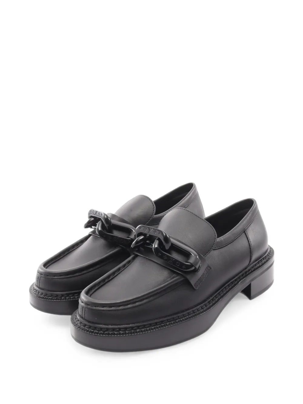Louis Vuitton Pre-Owned mocassins Academy Line (2023) - Noir Louis Vuitton Pre-Owned mocassins Academy Line (2023) - Noir