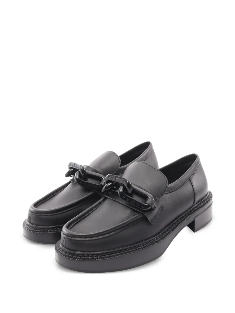 Louis Vuitton Pre-Owned 2023 Academy Line loafers - Schwarz