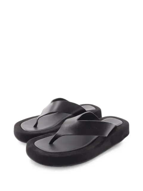 The Row Pre-Owned 2010s Ginza thong sandals