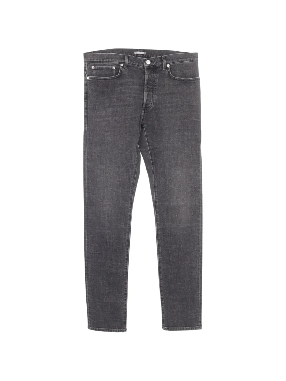 Christian Dior Pre-Owned 2010s button-up slim-fit jeans - Grigio