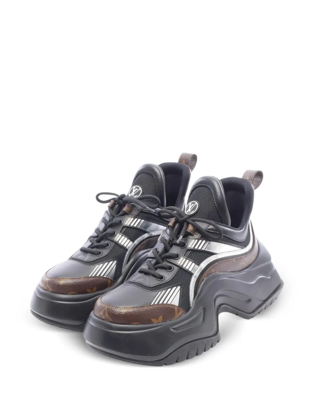 Louis Vuitton Pre-Owned 2023 Arclight 2.0 Line monogram sneakers - Schwarz