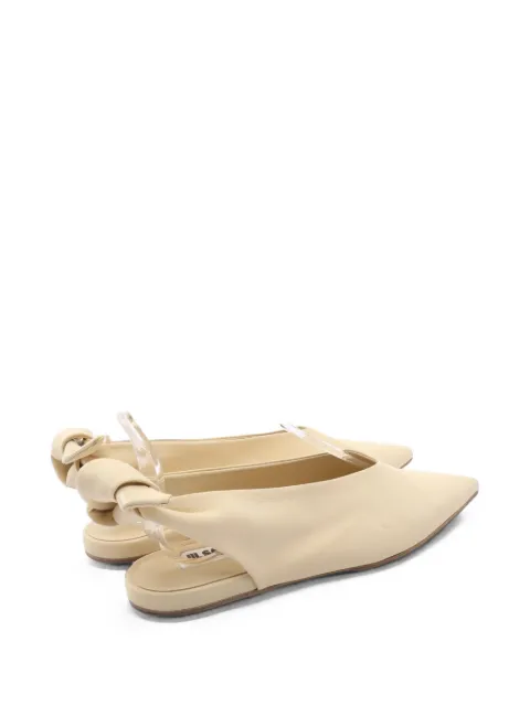 Jil Sander Pre-Owned 2010s pointed-toe knot pumps