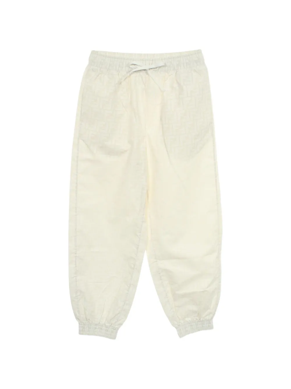 Fendi Pre-Owned 2010s Zucca track pants - Nude