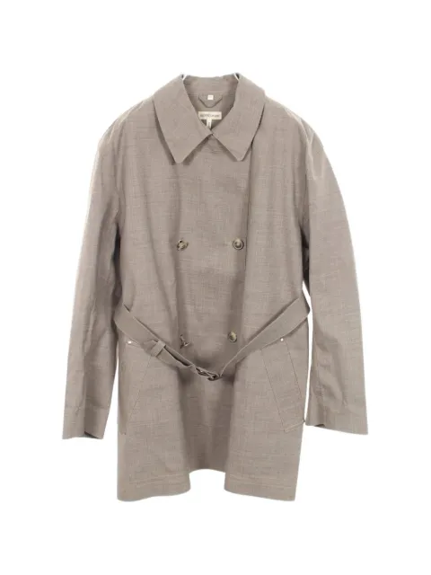 Hermès Pre-Owned 2010s double-breasted belted coat