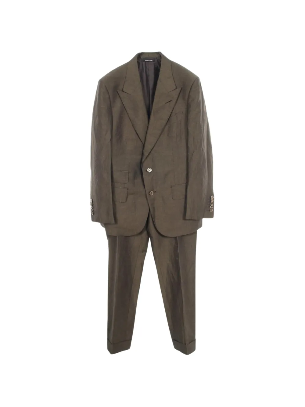 Tom Ford Vintage 2010s Shelton suit - Marrone