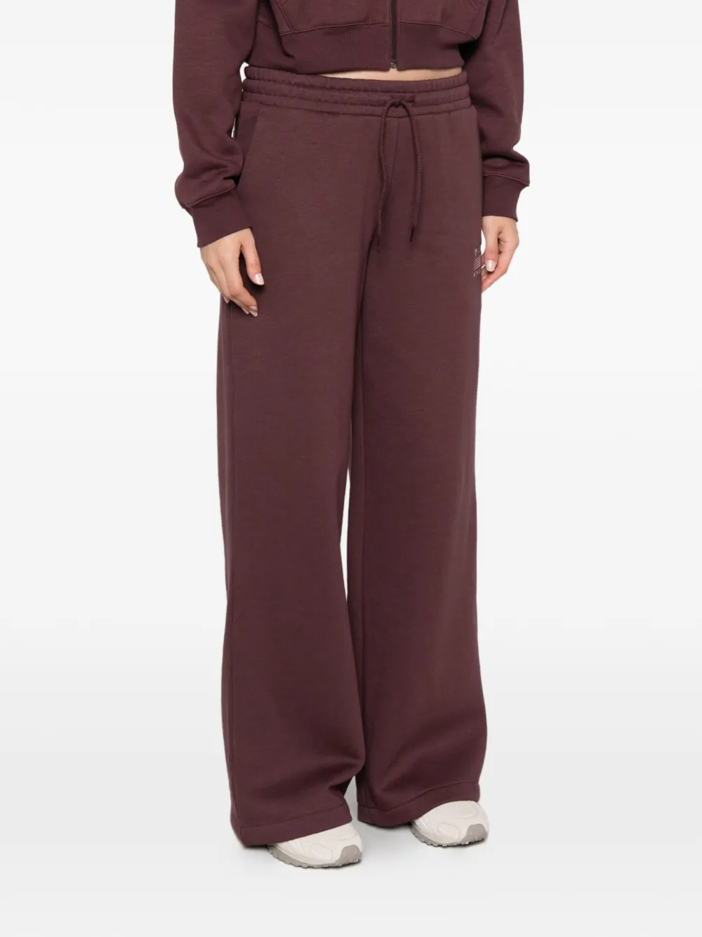 New Balance Trainingsbroek met logoprint Rood