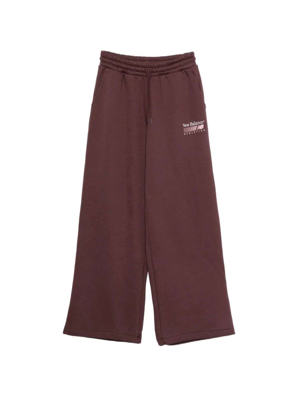 New Balance logo-print drawstring track pants - Rosso