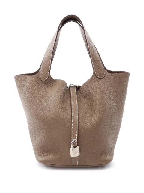 Hermès Pre-Owned 2021 Clemence Picotin Lock 22 handbag