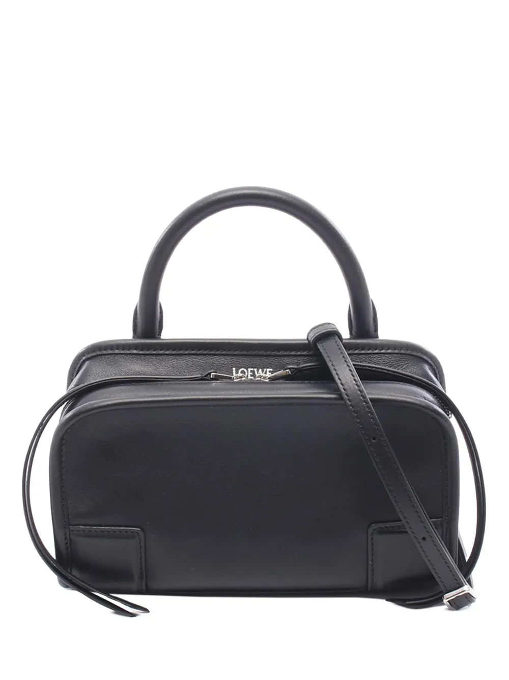 Loewe Pre-Owned 2020-2026 mini Amazona 180 Satchel-Tasche aus Leder - Schwarz