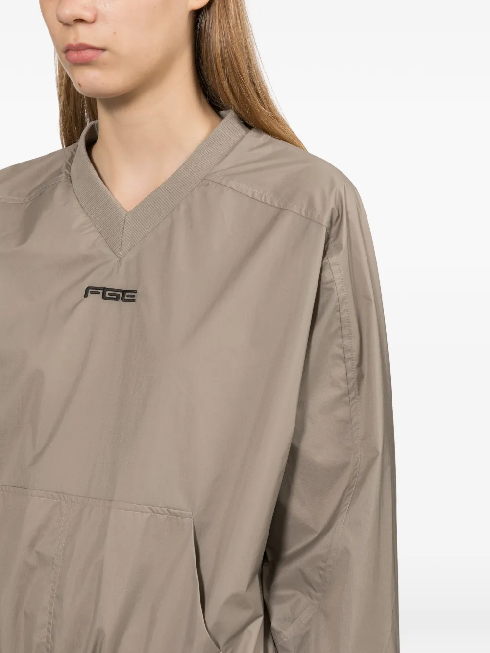 FEAR OF GOD ESSENTIALS Sweater met logoprint Bruin