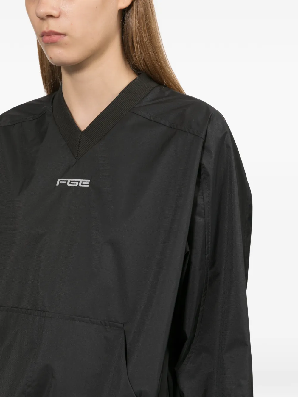 FEAR OF GOD ESSENTIALS Sweater met logoprint Zwart