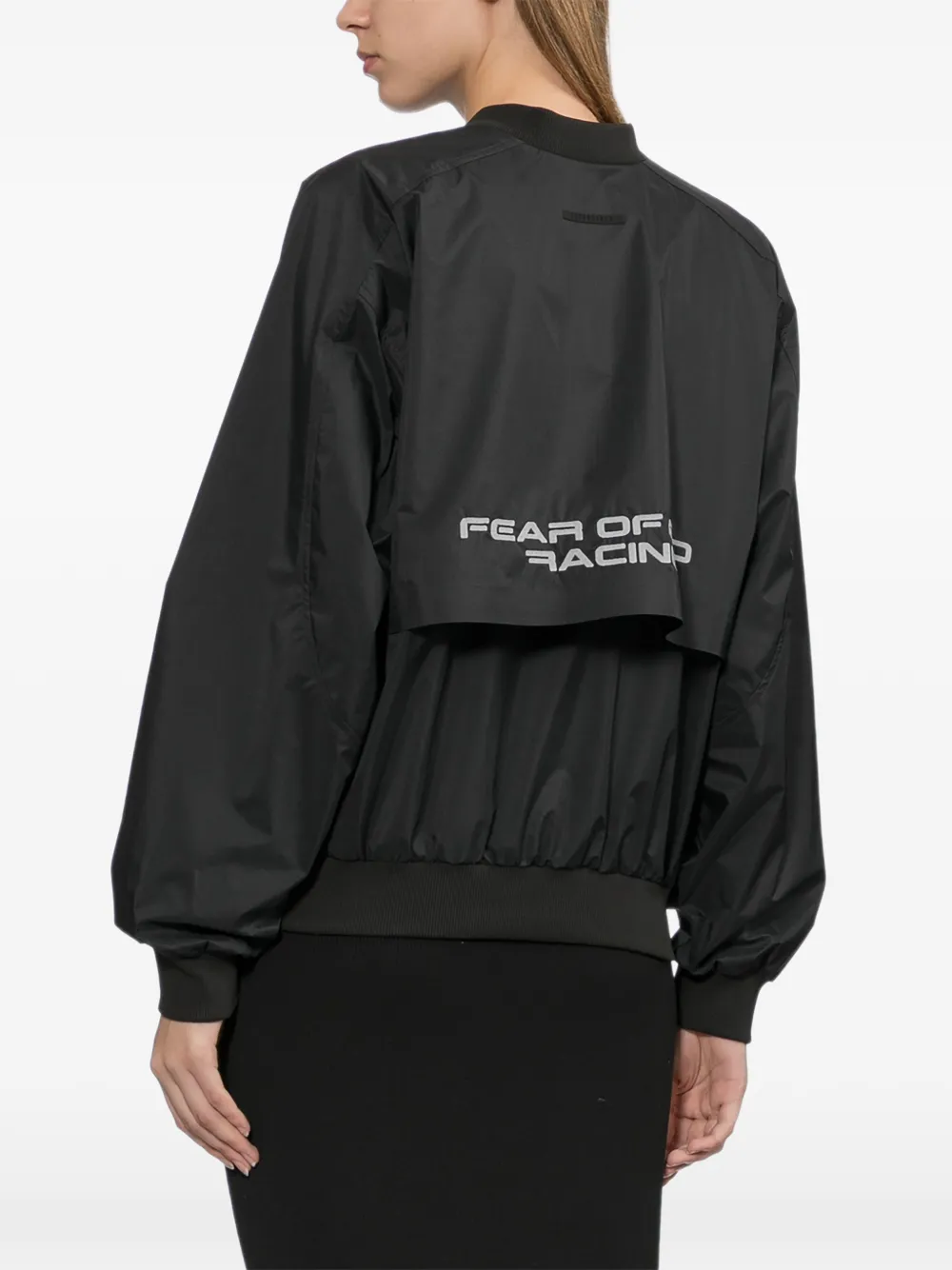 FEAR OF GOD ESSENTIALS Sweater met logoprint Zwart