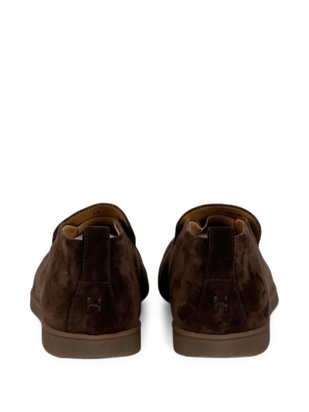 Henderson Baracco suede loafers Bruin