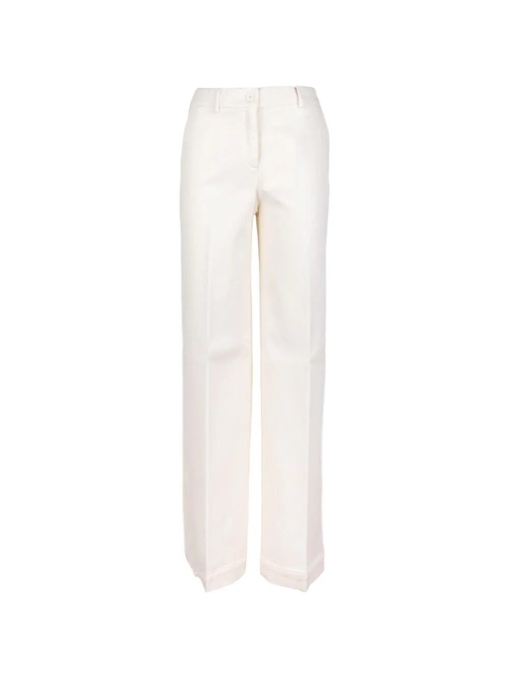 Via Masini 80 pressed-crease jeans