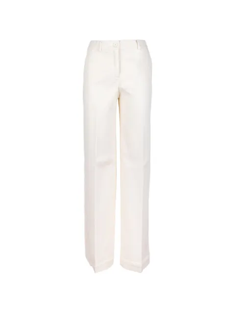 Via Masini 80 pressed-crease jeans