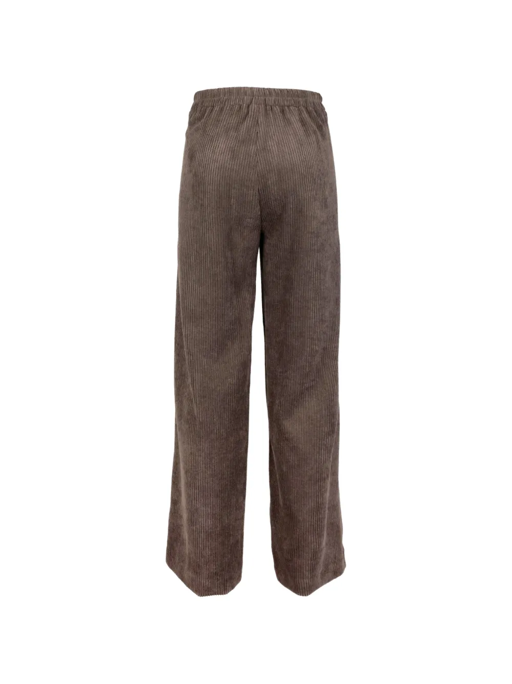 Via Masini 80 Broek met elastische taille Bruin