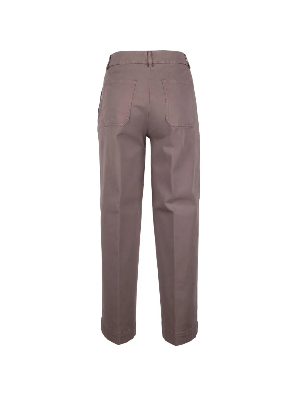 Via Masini 80 Straight broek Grijs