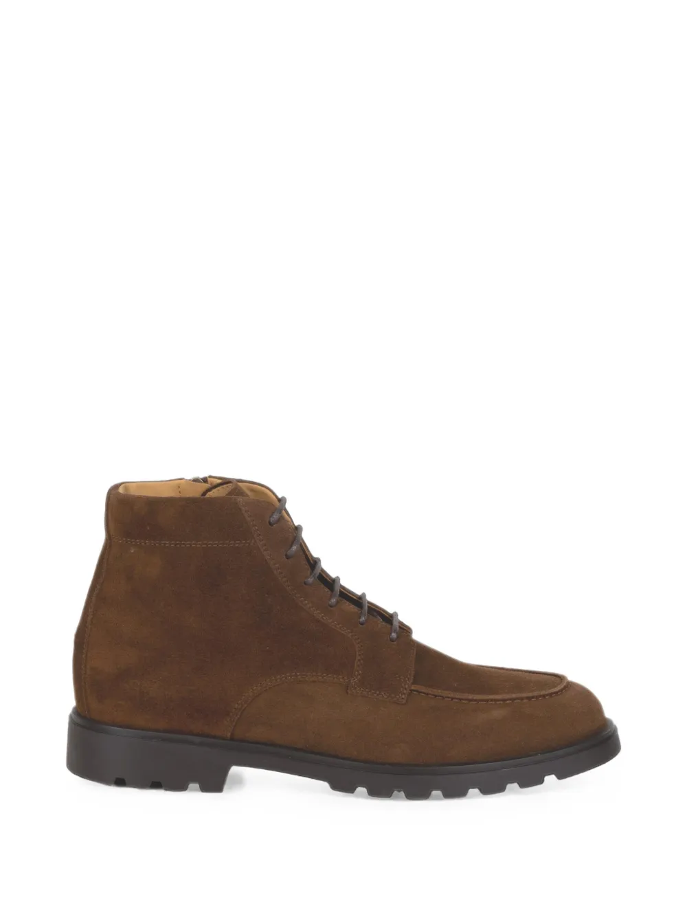 Henderson Baracco lace-up suede-finish boots