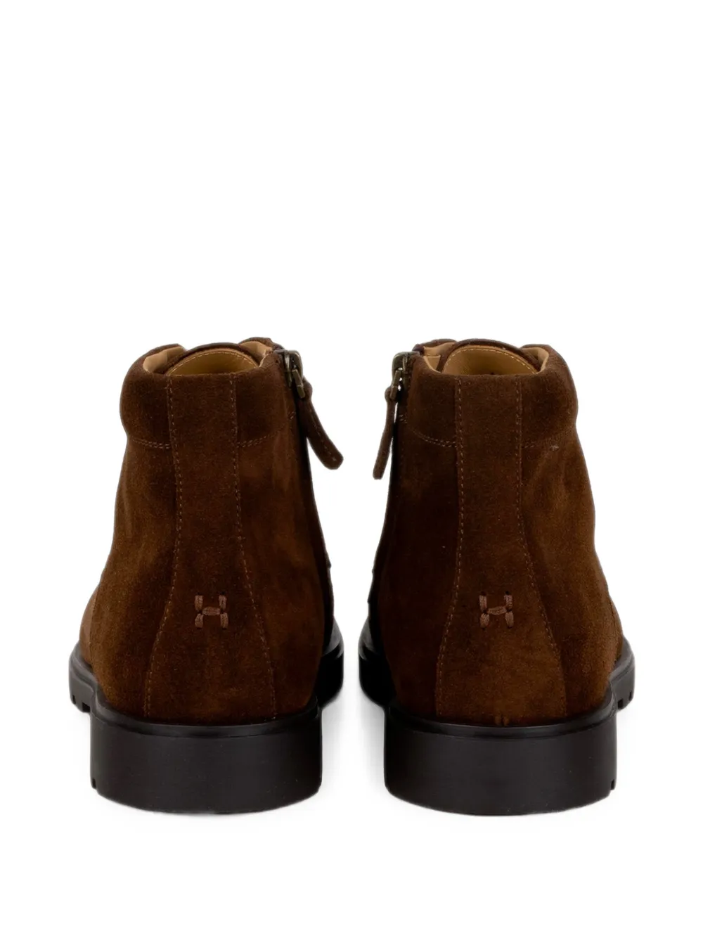 Henderson Baracco lace-up suede-finish boots Bruin