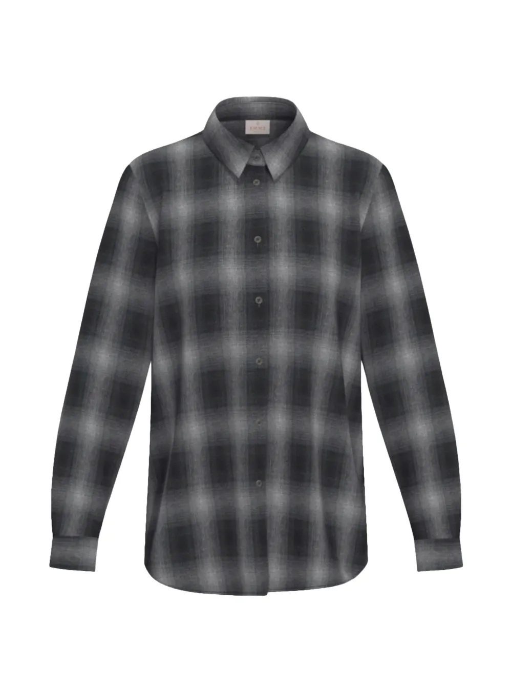 Marella check-print long-sleeve shirt - Noir Marella check-print long-sleeve shirt - Noir