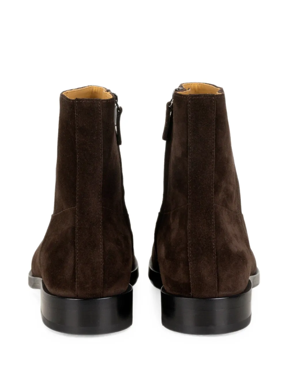 Henderson Baracco suede side-zip boots Bruin